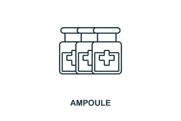 Ampoule Icon: Graphics and Icons for Crafting