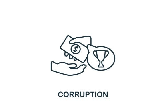 Corruption Icon: A Graphic Design Asset for Bold Handmade Creations