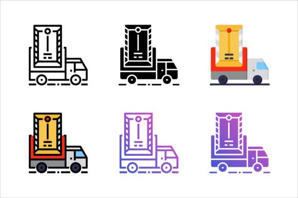 Delivery Document Icon: A Versatile Graphic Design Asset for Modern Projects
