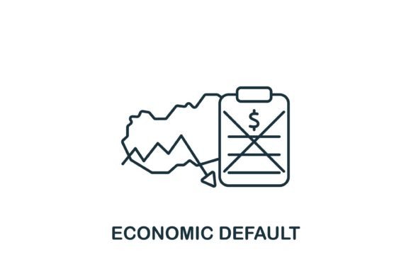 Economic Default Icon: A Graphic Design Asset for Handmade Creations