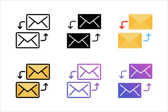 Email Exchange Icon: A Modern Design Asset for Content Publishing