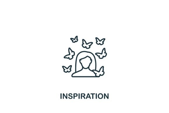 Inspiration Icon: A Versatile Graphic for Modern Design Projects