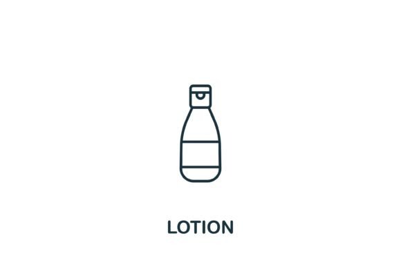 Lotion Icon: A Modern Graphic Design Asset for Content Publishing