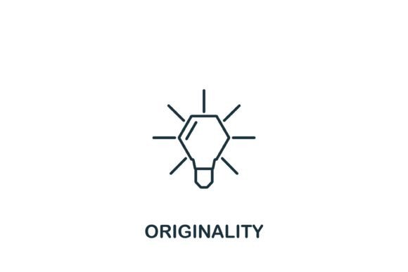 Originality Icon: A Simple Graphic for Stronger Brand Identity