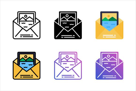 Picture Mail Icon: A Practical Graphic Design Asset for Digital Sellers