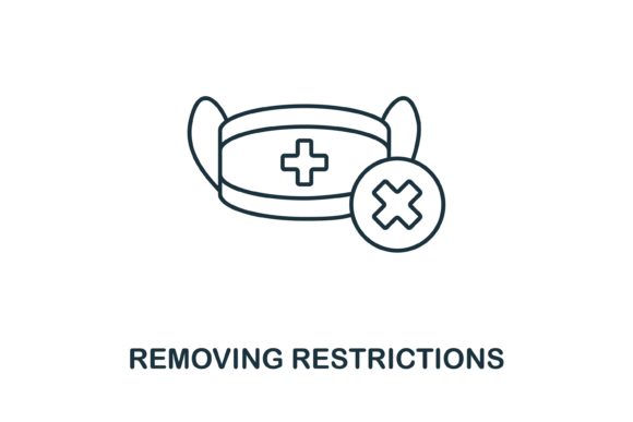 Removing Restrictions Icon Graphics and Icons