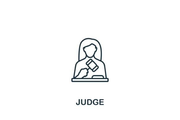 Using Judge Icon in Handmade Crafts and Commercial Design Projects